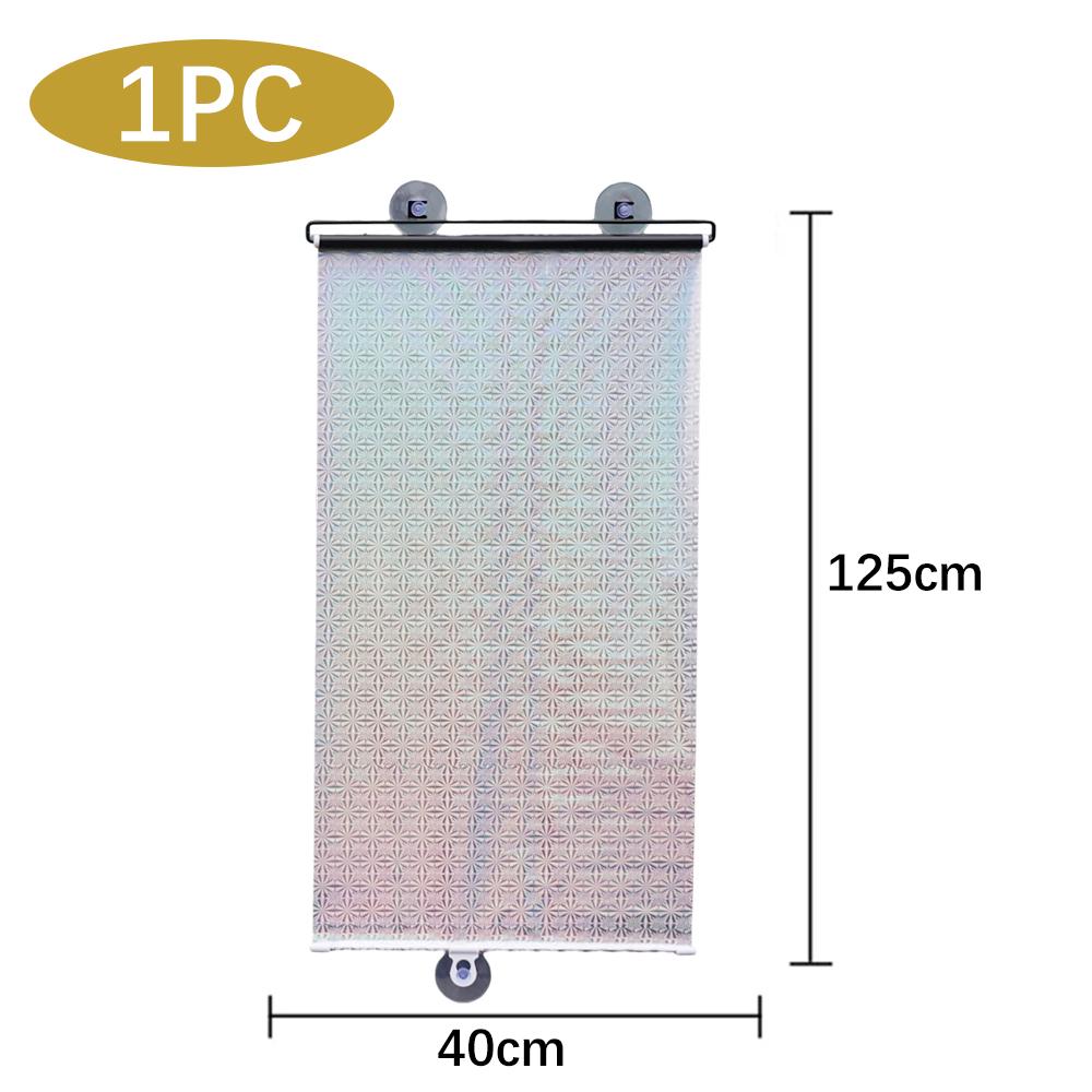 Новые модные автомобильные солнцезащитные автоматические рулонные шторы летние солнцезащитные теплоизоляционные антиультрафиолетовые автомобильные и домашние шторы двойного назначения