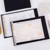 Горизонтальная папка A3/A4/B5/A5 Папка-регистратор на кольцах для loose-leaf Внутренние страницы HD Бумажные тесты Бумажные для рисования Сумка для хранения Защитный мешок