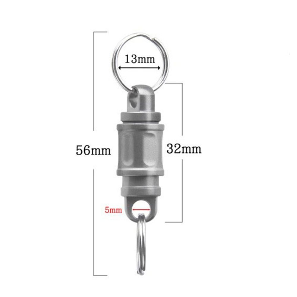 360° Rotatable Titanium Alloy Keychain Portable Keyring New Car Key Ring Outdoor Small Tool