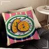 A Plate Of Food Top View Food Stitch Lucky Dragon Pillow Cover Sofa Cushion Cover Home Room Decoration Children Gift