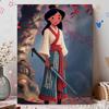 Disney Жемчужная живопись Аниме Мулан Набор для творчества Взрослый Новичок Домашний Декор Стены Особая Форма