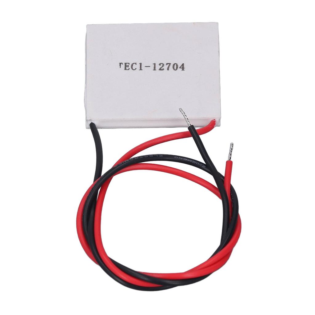DC12V 36Вт Полупроводниковый кулер Пластина для охлаждения ЦП Радиаторный модуль с проводом 3,0-3,3 Ом 40x40мм