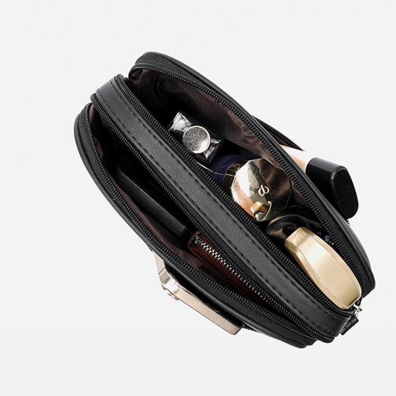 Женская сумка-слинг на ремне, маленькая квадратная, новая стеганая сумка из искусственной кожи, универсальная сумка-мессенджер