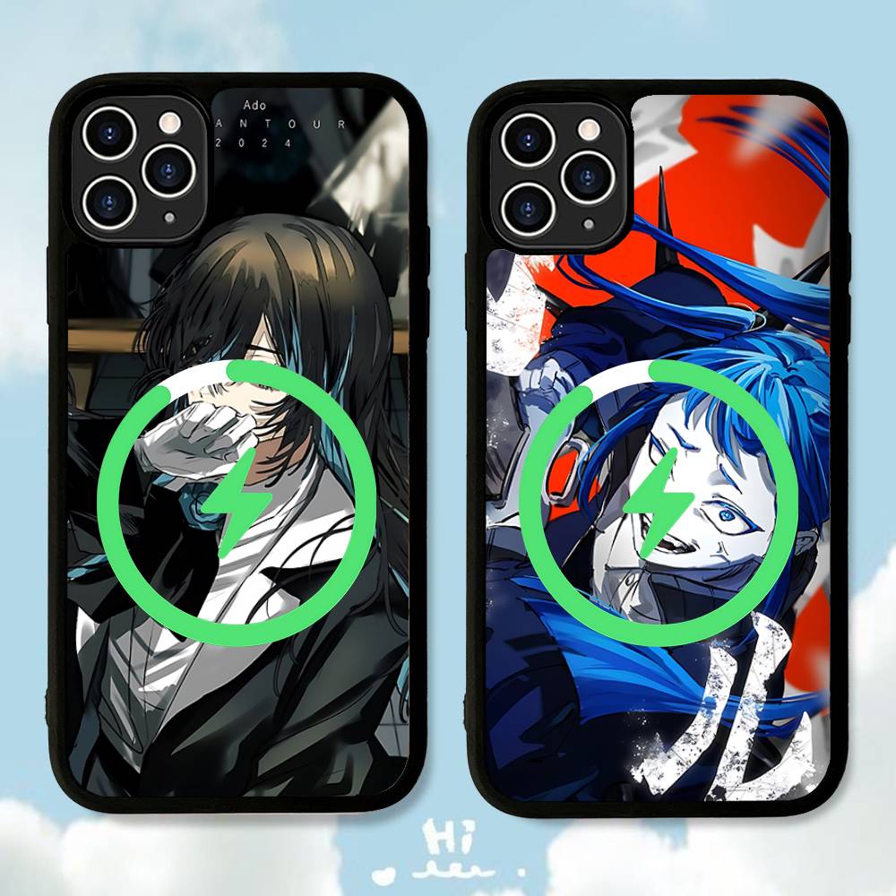 Ado Kyogen X Uta Anmie For Magsafe Magnetic Phone Case For IPhone 17 16 Pro Max 15 Plus 14 13 12 11 Cover