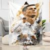 Cristiano Ronaldo Blanket Warmthful Decor Suitable For Bedding Office Seaside Allseason Use Modern Style Best Holiday Gift For Friends Family