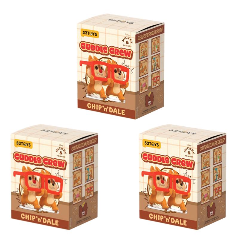 Original 52TOYS Chip 'n' Dale Series Blind Box Anime Character Model Collection Desktop Decoration Holiday Toys