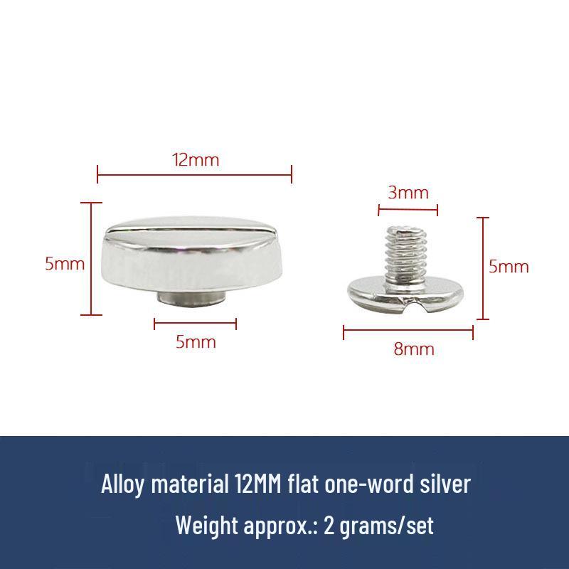 Аксессуары для сумок и багажа: Кольца, Голова монаха, Пирсинг сосков, Кожаные пряжки для DIY, Декоративные винты-заклепки