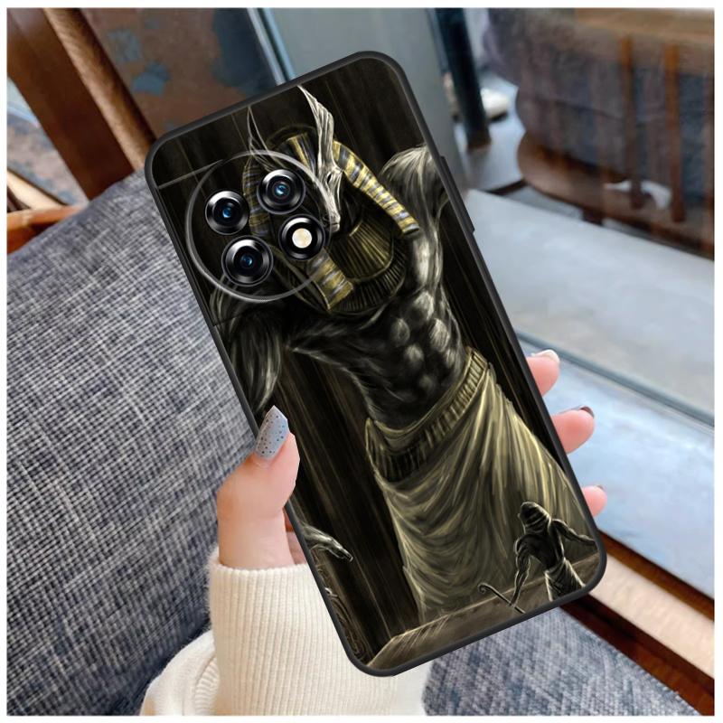 Кейс Анубис Анх Фараон Для OnePlus 13 15 13R 13T 12 12R 11 9 10 Pro 10T 8T Nord 5 CE 2 3 4 Lite N20 N30 Чехол