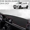 ДЛЯ SKODA KAROQ 2018-2025 Автомобильный коврик на панель приборов Dashmat Накладка на панель приборов Защита от солнца Накладка на приборную панель Ковровые аксессуары