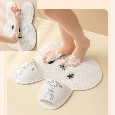 Силиконовый скребок для ног для душа, персональный массаж и чистка ног, нескользящий скребок для ног для мужчин и женщин