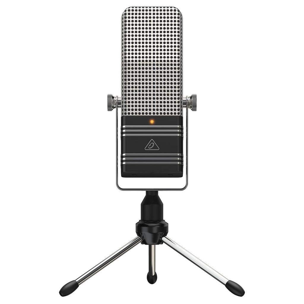Behringer USB Microphone Vintage Microphone Design C Terminal Super Cardioid Characteristic BV44 Silver USB-Type