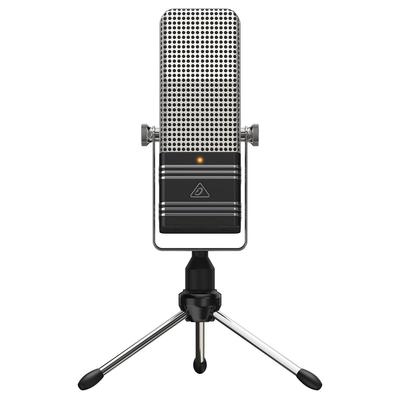 Behringer USB Микрофон Винтажный Дизайн C Разъем Суперкардиоидная Характеристика BV44 Серебристый USB-Тип