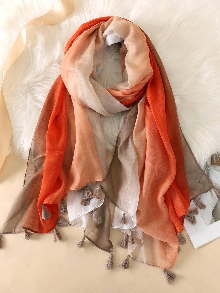 New Women Cotton Thin Scarf Flower Print Hijab Soft Shawls and Wraps Bohemia Female Foulard Pashmina Bandana Headscarf