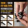 1Pcs Modified Angles Grinders Attachment 6/3mm Adapter Chuck  For 100-type Angle Grinder