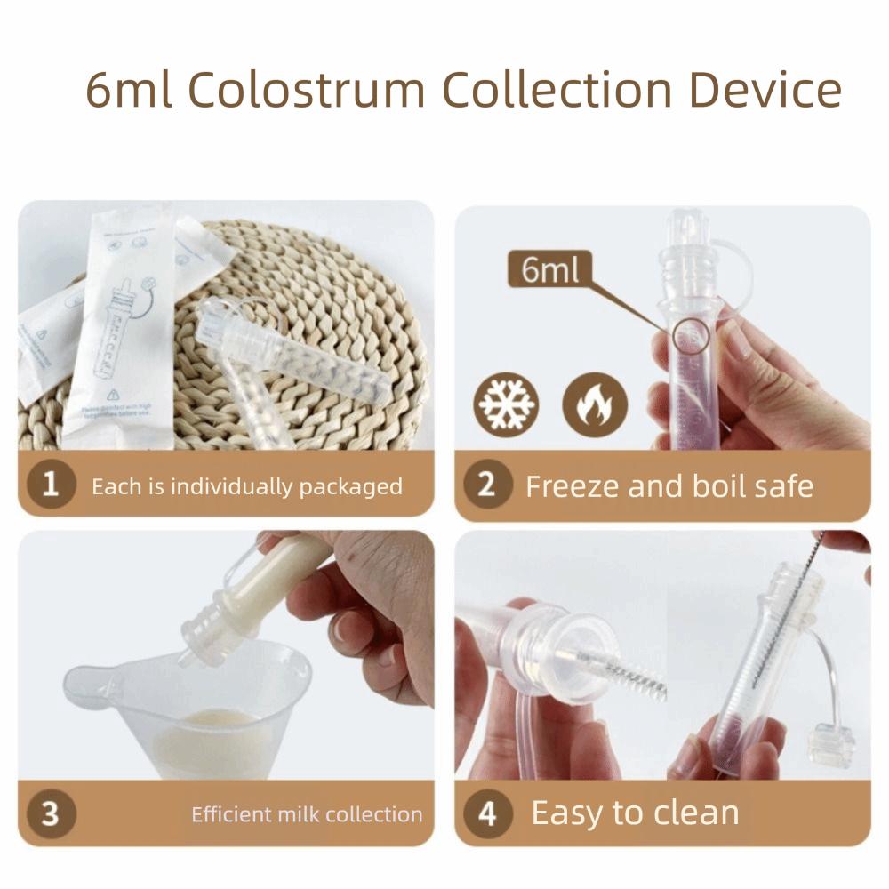Reusable Breast Milk Collection Food Safe Baby Feeding Device Colostrum Collector Postpartum Use