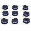 9Pcs Trimmer Spool Line with Cap Replacement Parts Fit for Ryobi 18 24 40V Lawn Mower