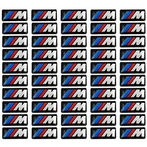 NEVS6 50pcs Car steering wheel sticker Car Epoxy Sticker For bmw M Sticker X1 X3 X4 X5 X6 X7 e46 e90 f20 e60 e39 f10 Car accessories