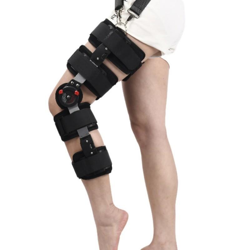 New Adjustable Knee Joint Fixation Brace Lower Limb Surgery Fixed Protective Gear Leg Ligament Support Rehabilitation Trainer