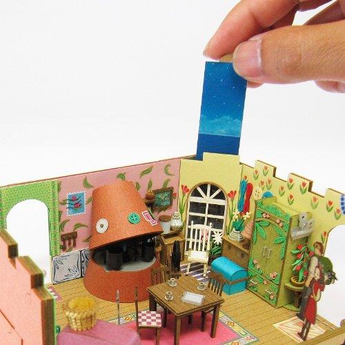 Sankei Miniature Kit - Studio Ghibli Series: Arrietty's House 1/48 Scale Paper Craft (The Secret World of Arrietty) MK07-13