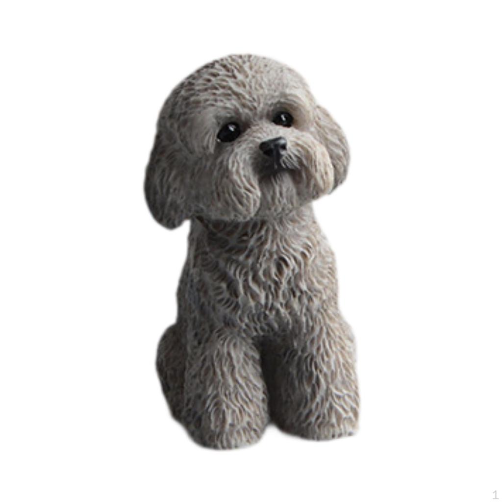 Фигурка собаки для украшения салона автомобиля Бонсай Микро Ландшафт Офис