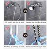 1.5m Flexible PVC Shower Hose G1/2 Connector Durable Anti-Rust Leak-Proof Gray Bathroom Pipe for Handheld Shower Head Accessorie