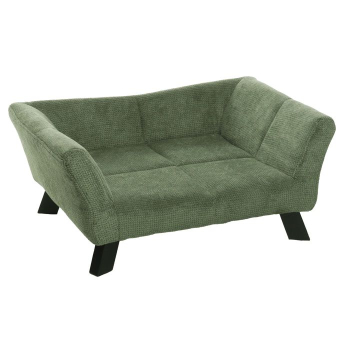 Canape pour chien ou chat Sofa vert 62 x 43 x 25 cm