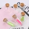 Wishing Tiny Small Mini Containers Message Bottles Transparent Wishing Bottle With Cork Stopper