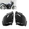 2 Pcs Carbon Fiber Style ABS Carburetor Side Cover Replacement for CB 400 CB400 VTEC 1999‑2007