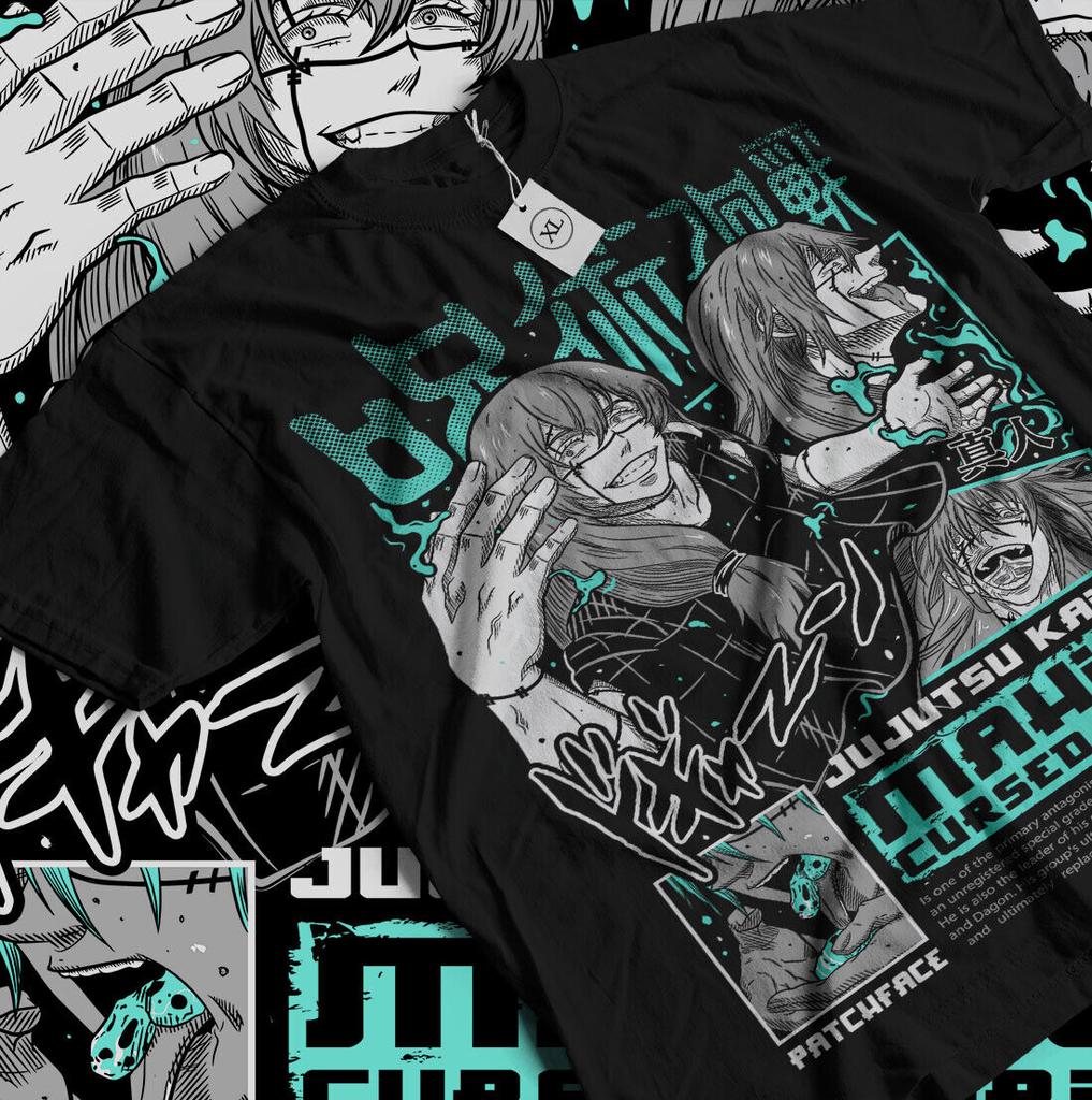 Футболка Махито Магическая битва Фушигуро Тодзи Ужасы Аниме Подарки Футболка Все размеры