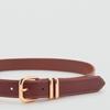 Mango MANGO WOMAN Belt BELLA Brown 17004099