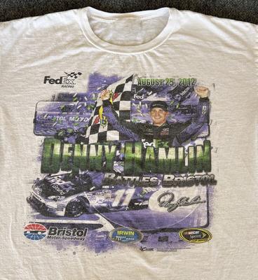 Denny Hamlin T Shirt Men Cotton Short Sleeve Size S-5XL NW29 Unisex T-Shirt