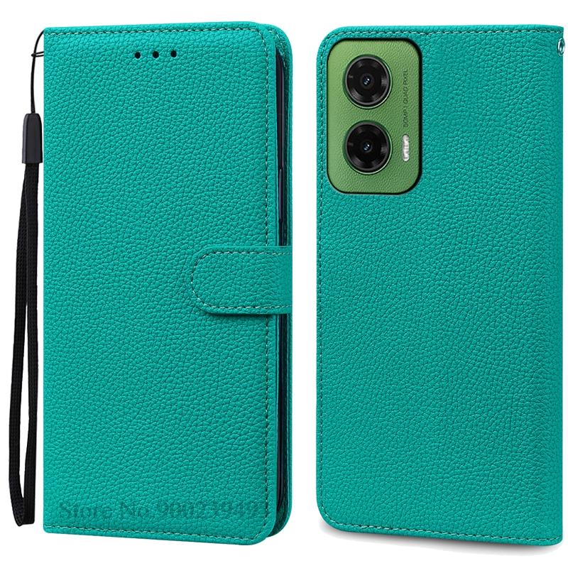 Для Moto G35 5G чехол-кошелек кожаный флип-чехол для Motorola G35 чехол-книжка для Moto G35 чехол Coque Fundas Capa