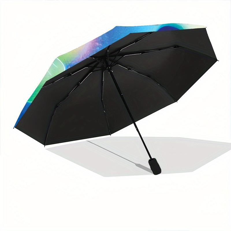 Soul Durable Cartoon Folding Umbrella, Portable 3-Fold Compact Umbrella for Men and Women, Suitable for Travel or Daily Use.P072