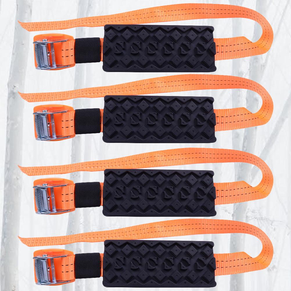 2 комплекта цепей противоскольжения для автомобилей Chian, аварийная цепь, противоскользящая цепь для внедорожников