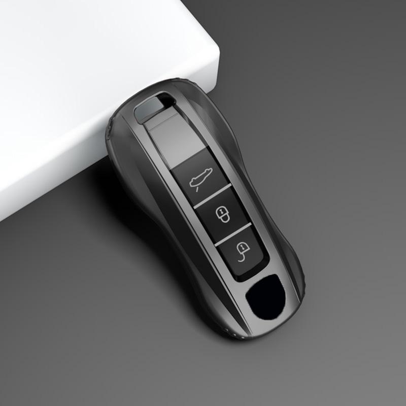 Чехол для дистанционного ключа автомобиля из ТПУ, защитный чехол для брелока Porsche Cayenne Panamera Macan 911 958 Lepin 718 996 971 9YA 986 Boxster