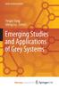 Книга Emerging Studies and Applications of Grey Systems