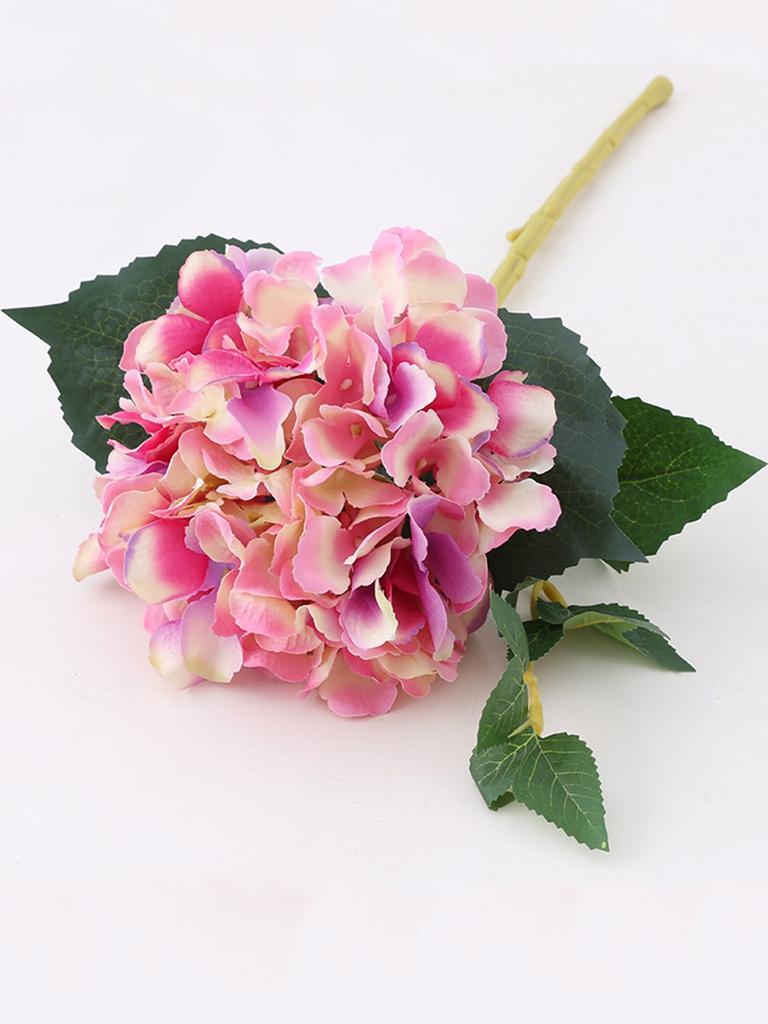 4 шт. искусственных цветов гортензии искусственные цветы гортензии искусственные гортензии со стеблями искусственные шелковые гортензии цветы со стеблями для домашнего декора
