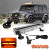 10inch Yellow Double Side Traffic Advisor Strobe Flash Light Bar Emergency Light Universal (13 Flashing Modes)