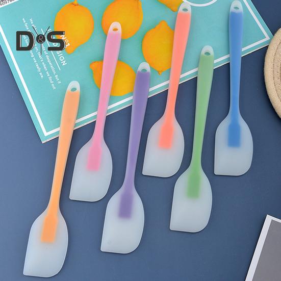 Лопатка для крема с антипригарным покрытием для приготовления десертов, портативный термостойкий скребок для выпечки, кондитерский инструмент