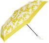 Automatic Folding Umbrella Large Floral Pattern Folding Umbrella Lightweight Slim Fiberglass Ladies Yellow Japan 54cm To Japanese Size [How] H A U