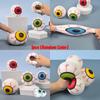 1pcs Stress Halloween Relief Eyeball Squeeze Spooky Ball Toy Pranks Random Color