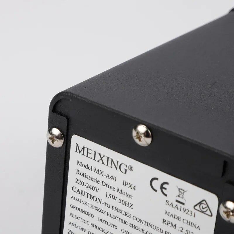 220 В, 40-60 кг, вращающийся гриль-барбекю, жаровня, вертел, мотор