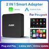 XUDA 2IN1 Wireless CarPlay Android Auto Wireless Adapter 5G Wifi Spotify For Peugeot 208 308 408 508 2008 3008 4008 5008