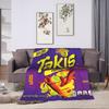 Плед Takis Chili Chips Теплый Новый Плюшевый Постельное Белье Пледы Для Улицы Декоративный Фланелевый Покрывало Покрывало на Кровать