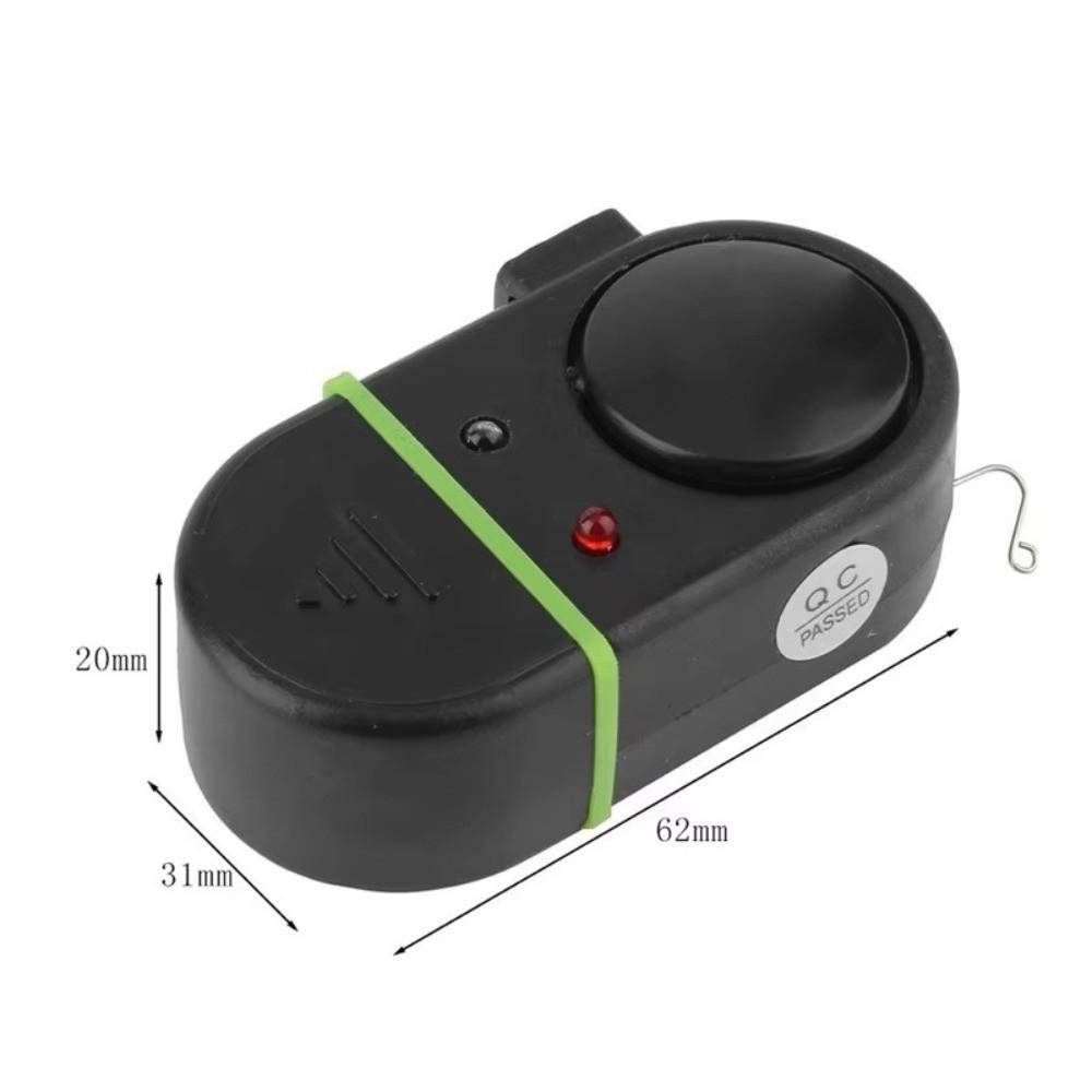 Sound Bell Alert Fish Bite Alert LED Light Indicator Fishing Rod Buzzer Fishing Indicator  Night