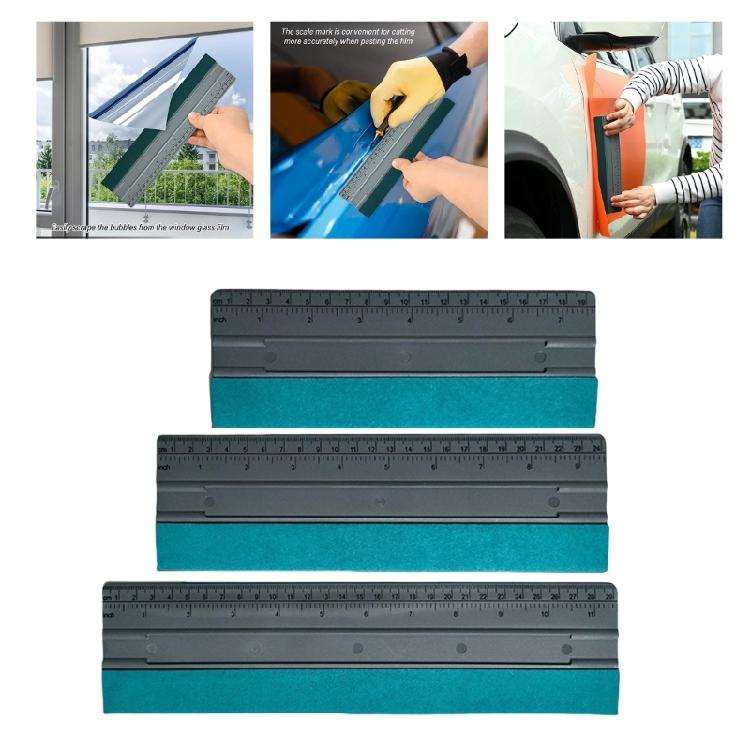 Wallpaper & Window Tint Craft Squeegee with Scale Felt Edge Tool Wallpaper Smoothing Tool Simple for Smooth Application