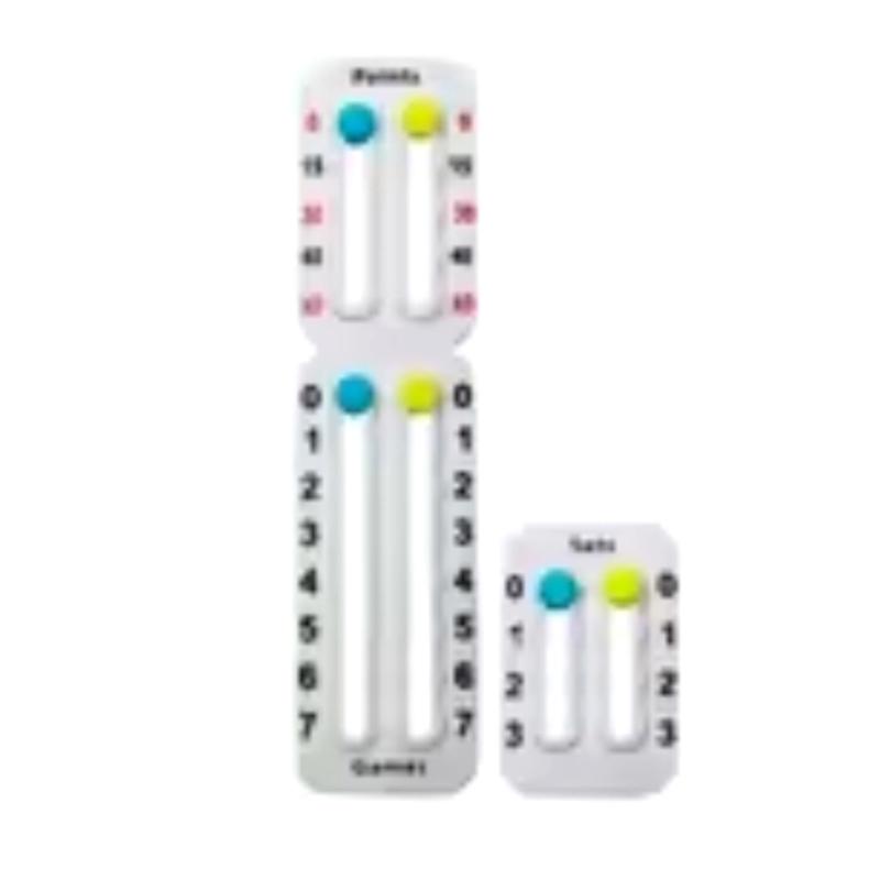 Tennis Point Counter Tennis Racket Accessories Tennis Score Board Tennis Scoring Equipment Tennis Racket Score Counter