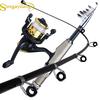 SOUGAYILANG Fishing Rod Spinning Fishing Reel Set TelescopicFishing Pole And Gear Ratio 5.2:1 2+1BB Fishing Reel
