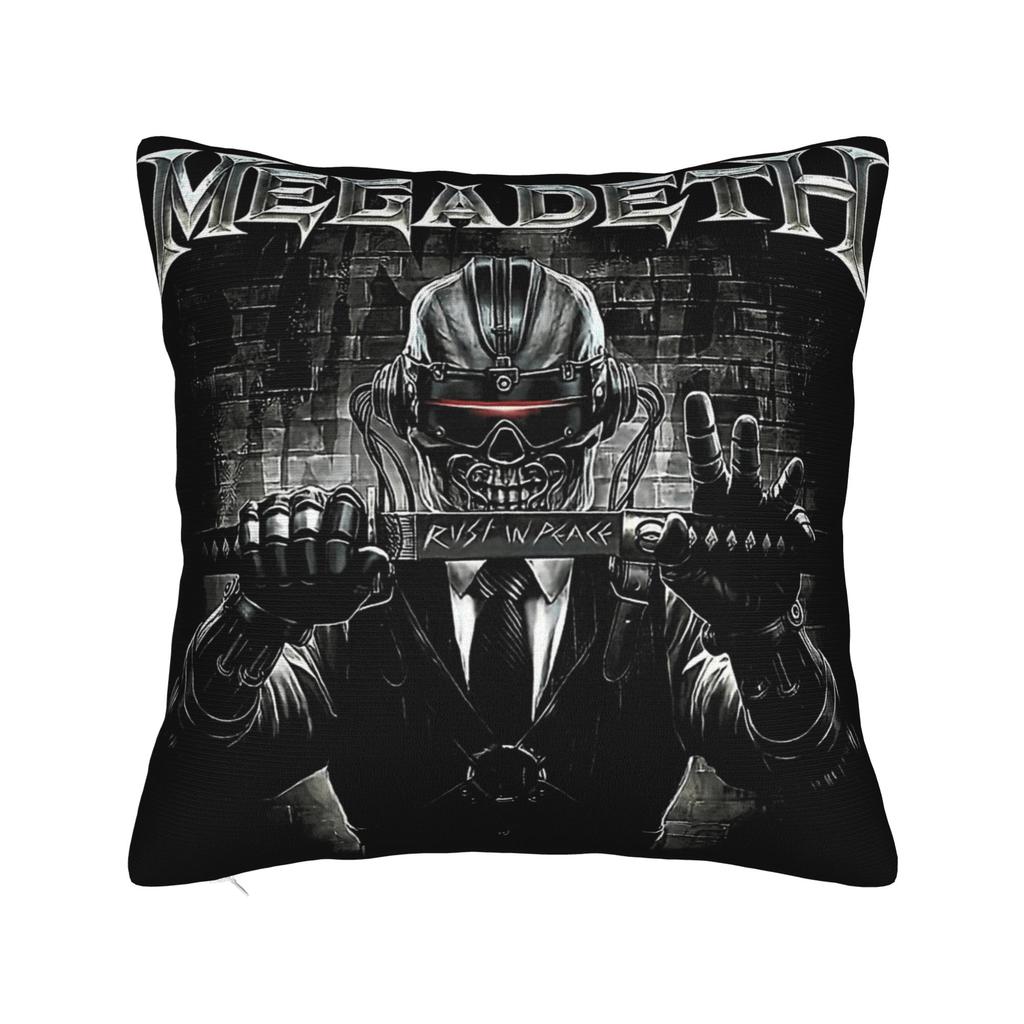 Наволочка Megadeths Band MegaRock City Игра на скрипке Современная наволочка для дивана, софы, спальни