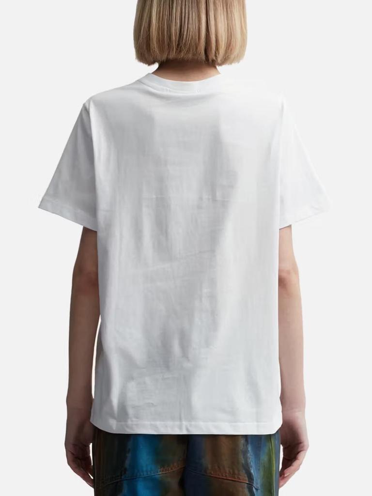 Available Now: Spring/Summer 2025 Cherry Print Casual Bestie Round Neck Loose Short Sleeve T-shirt